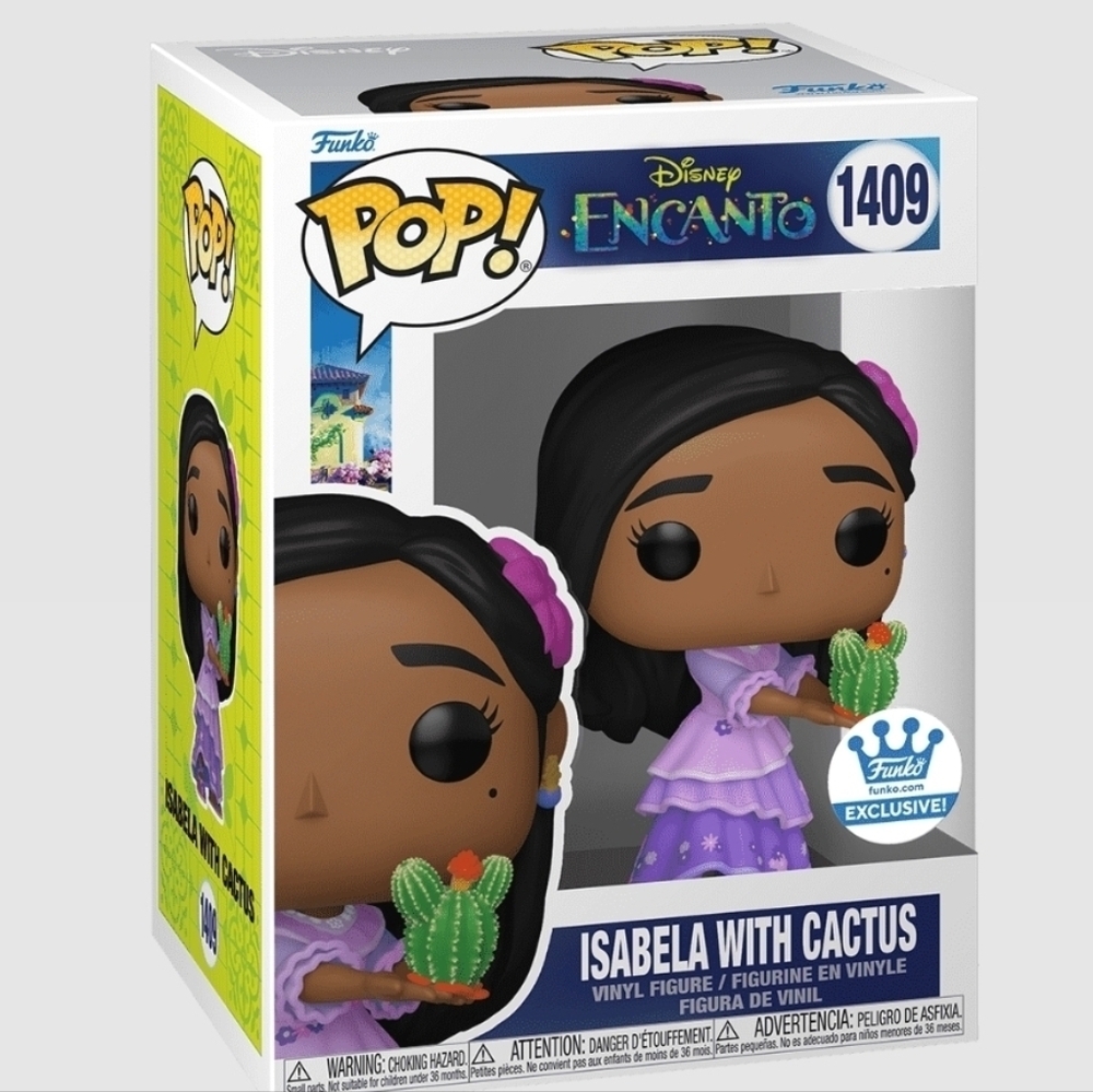 Funko Pop! Disney Encanto Isabela with Cactus Exclusive #1409 New In Box